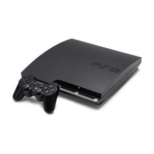 Konsole Sony Playstation 3 Slim 320 GB Schwarz + Joystick + Call of Duty Modern Warfare 2