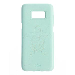 Galaxy S9 Umweltfreundliche Hülle von Pela - Turquoise Ocean (Turtle Edition)