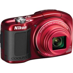 Cámara compacta Nikon Coolpix L620 - Rojo