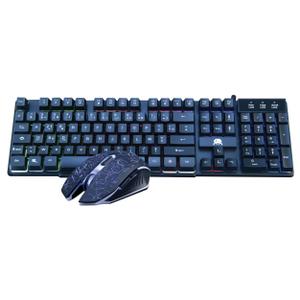 Freaks And Geeks Tastatur AZERTY Französisch mit Hintergrundbeleuchtung Poly Chroma CS-200