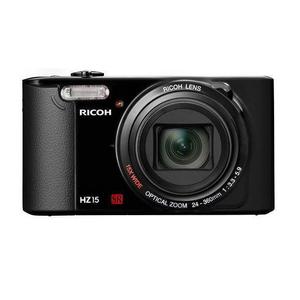 Compactcamera Ricoh HZ15 Zwart + Lens Ricoh Wide Optical Zoom 24-360 mm f/3.3-5.9