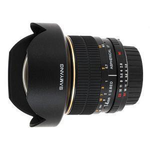 Objetivo Samyang 14mm ED AS IF UMC f / 2.8 ultra wide angle - Negro
