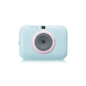 Sofortbildkamera LG PC389S Pocket Snap Bluetooth Blau + Objektiv LG Focus Range 2-1 mm f/2.4