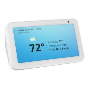 RÉVEIL CONNECTÉ Assistant Vocal Amazon Echo Show 5 - Blanc