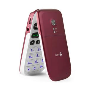 Doro PhoneEasy 621 - Punainen/Valkoinen- Lukitsematon