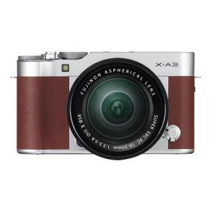 Hybride Fujifilm X-a3 + Objectif Fujinon 16-50 Mm Ois Ii - Gris / Marron