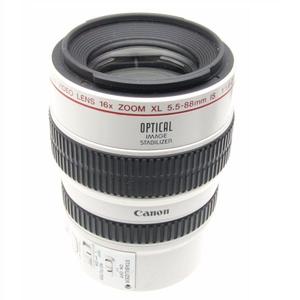Lens Canon 16X Zoom Lens XL 5.5-88 mm f/1.6-2.6 IS II - Wit/Zwart