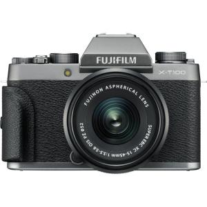 X-T100 - Grau/Schwarz + Fujifilm Fujinon Aspherical Lens Super EBC XC 15-45mm f/3.5-5.6 OIS PZ f/3.5-5.6