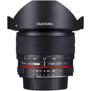 Objectif Fisheye Samyang 8mm F/3.5 CS II - Noir