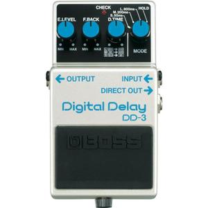 Efektipedaali Boss DD-3 Digital Delay - Valkoinen