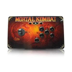 Controlador Microsoft Mortal Kombat Tournament Edition FightStick para Xbox 360 - Naranja/Gris