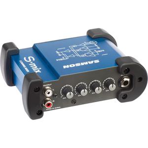 Mini mezclador de 5 canales Samson S-Mix - Azul