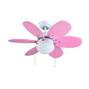 Ventilador de techo Bastilipo Aguadulce - Rosa/Azul