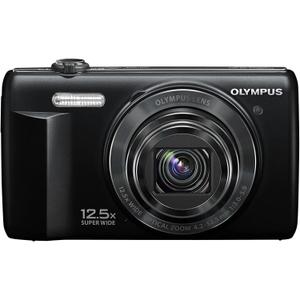 Kompakt Kamera Olympus VR-360 Schwarz + Objektiv Olympus Lens 12.5x Wide Optical Zoom 4.2-52.5 mm f/3.0-5.9