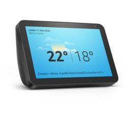 Assistente Vocale Collegato alla Sveglia Amazon Echo Show 8