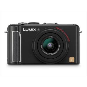 Panasonic Lumix DMC-LX3 Kompakt Kamera Schwarz + Objektiv Leica 51-12.8mm f/2-2.8