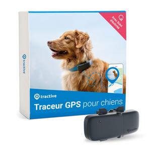 Tractive GPS-tracker voor honden, activiteiten volgen, lichtgewicht, waterdicht, onbeperkt bereik, GPS-halsband voor honden