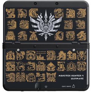 Portable Konsole Nintendo New 3DS: Monster Hunter 4 Ultimate Edition 1 GB + Monster Hunter 4 Ultimate - Schwarz