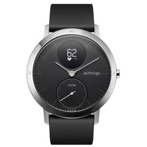 Montre connectée Withings Steel HR 40mm - Noir/Gris