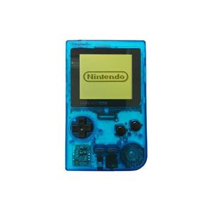 Portable Konsole Nintendo Gameboy Pocket - Transparent Blau