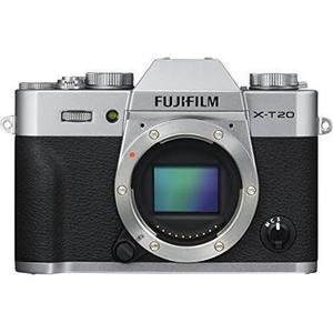 Spiegelreflexcamera Fujifilm X-T20 alleen behuizing - Zwart/Zilver
