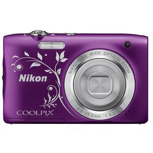 Compact - Nikon Coolpix S2900 Mauve Nikon Nikkor 5x Wide Optical Zoom Lens 26-130mm f/3.2-6.5