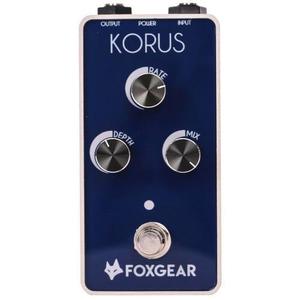Effectpedaal FoxGear Korus - Wit/Blauw