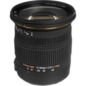 Objectif Sigma EF 17-50mm f / 2.8 EX DC OS HSM pour Canon - Noir