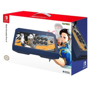 Borne d'arcade Nintendo Switch real arcade pro V street fighter - chun-li edition