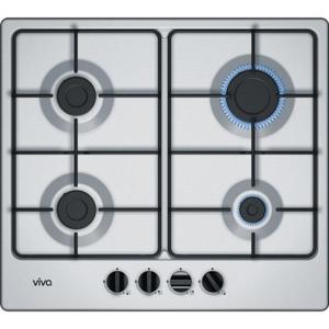 Table de cuisson - Gaz 4 foyers - Viva VVG6B3P50F