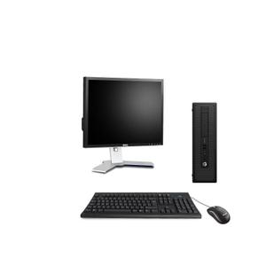 Hp EliteDesk 800 G1 SFF 19" Pentium 3,2 GHz - HDD 250 Go - 4 Go AZERTY