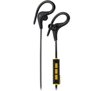 Auriculares con micrófono Bluetooth KitSound Race - Negro/Amarillo
