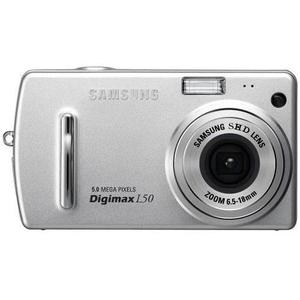 Kompaktkamera Digimax L50 Silber + Objektiv SHD Zoom Lens 6.5-18 mm f/3.2-5.4