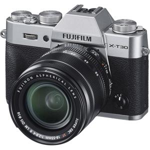 Hybride Fujifilm X-T30 - Noir/Gris + Objectif Fujinon 18-55 f/2.8-4 - Noir