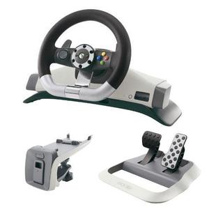 Rattiohjain Microsoft Xbox 360 Wireless Racing Wheel - Valkoinen