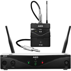 Émetteur Corporel Akg PT420 + Récepteur Stationnaire Sans Fil Akg SR420