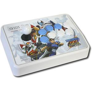 Fight Stick Arcade Mad Catz Tatsunoko Vs Capcom Wii - Blanc