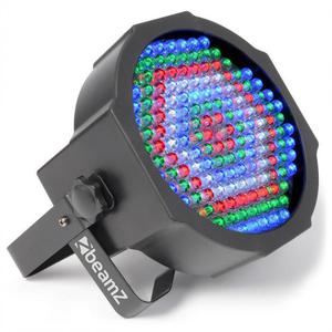 Jeu de lumière BeamZ Flat PAR 154 LEDs 10mm 20W Rouge/Vert/Bleu/Blanc - DMX + Télécommande