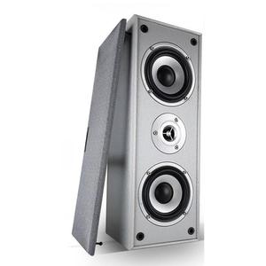 Barre de son Ltc Audio Ensemble Home-Cinema Lot 2 enceintes centrales HiFi 2 voies - 2 x 50W - 2 x 10cm - grise - Gris