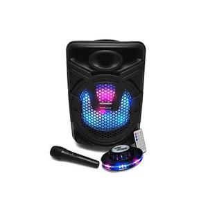 Enceinte sur batterie Koolstar BROZY08 à LED - 400W - USB/BT/FM/AUX - Telecommande + Micro