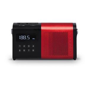 Radio Schneider SC170ACLRED - Noir/Rouge