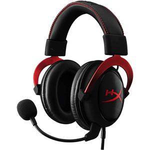 Kopfhörer Gaming mit Mikrophon Kingston HyperX Cloud II - Rot/Schwarz