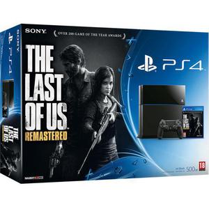 Console Sony Playstation 4 Fat : Edition The Last Of Us Remastered 500 Go - Noir