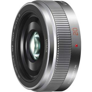 Objectif à Focale fixe Panasonic Objectif lumix g 20 mm f/1.7 ii silver pancake Objectif à Focale fixe Panasonic Objectif lumix g 20 mm f/1.7 ii silver pancake