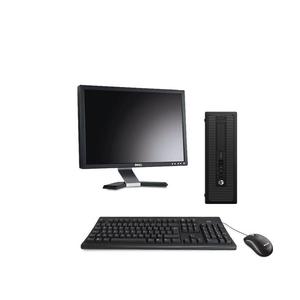 Hp EliteDesk 800 G1 SFF 20" Core i5 3,2 GHz - SSD 120 Gb - 8GB AZERTY