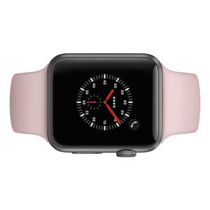 Apple Watch (Series 3) Septiembre 2017 42 mm - Aluminio Gris espacial - Correa Deportiva Rosa