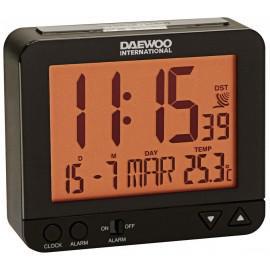 Radio Réveil Numérique Daewoo DCD210B - Noir