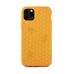 Coque écoresponsable, 100% biodégradable pour iPhone 11 Pro Max - Miel