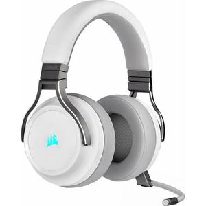 Casque Gaming Avec Micro Corsair Virtuoso Wireless Rgb - Blanc/gris