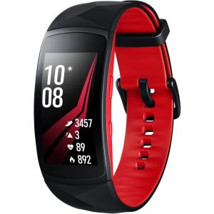 Montre Cardio GPS Gear Fit2 Pro (L) - Rouge/Noir